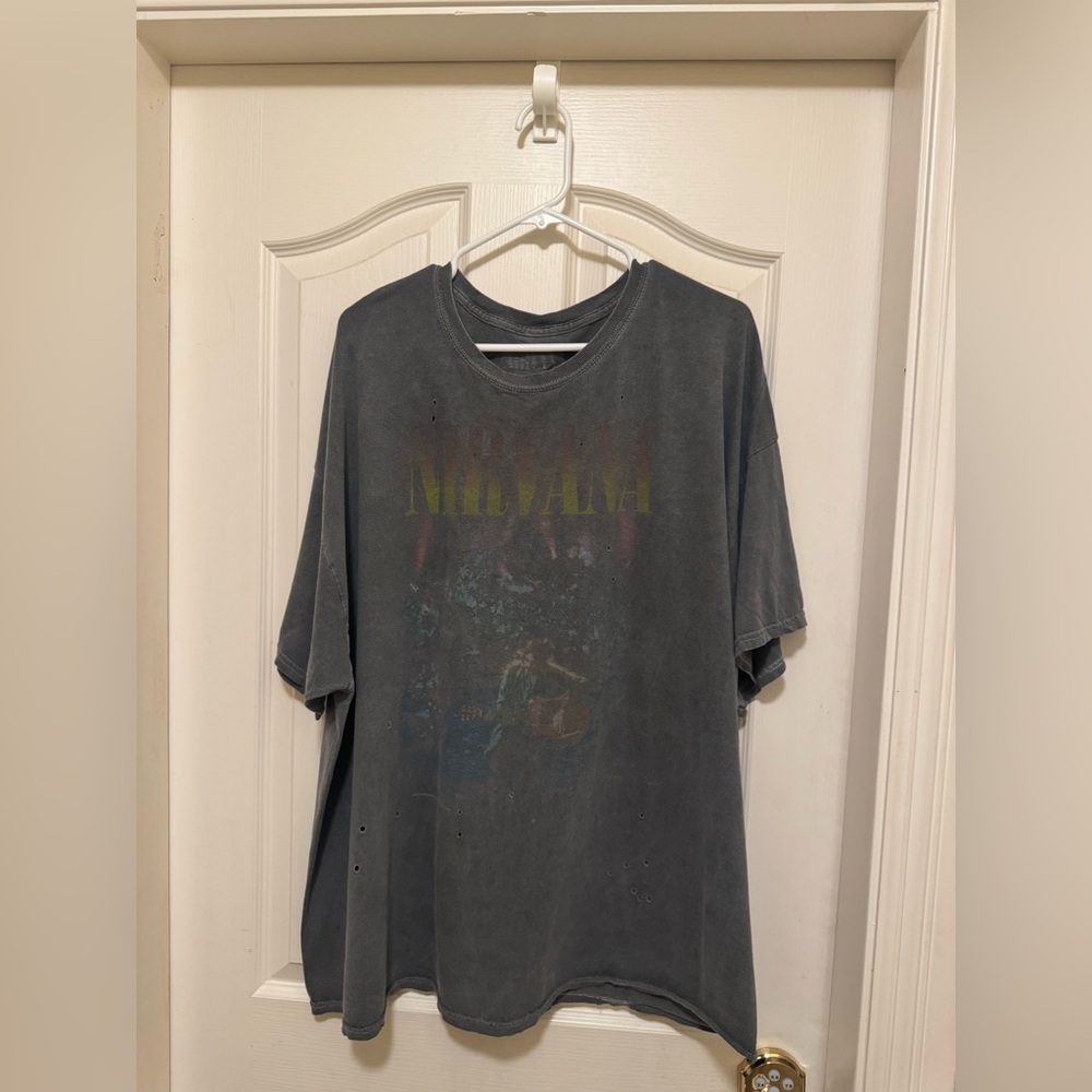 Urban Outfitters Nirvana Unplugged T-Shirt Dress